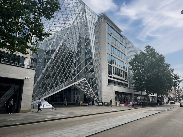 Modern office building