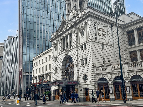 Office space overlooking theatre