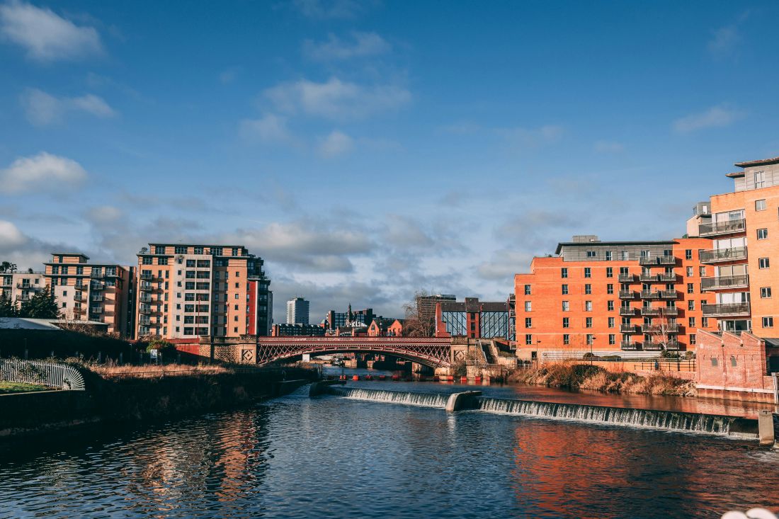 a bridge in Leeds