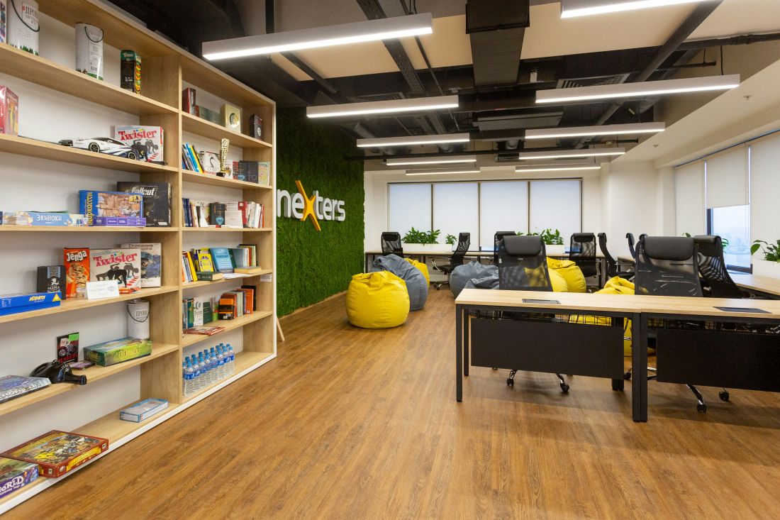 informal breakout area