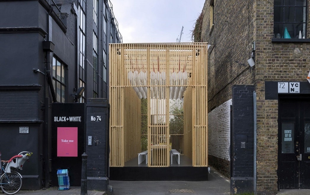 Daydreaming Pavilion for Shoreditch Office Workers