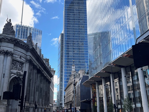 Bank office buildings